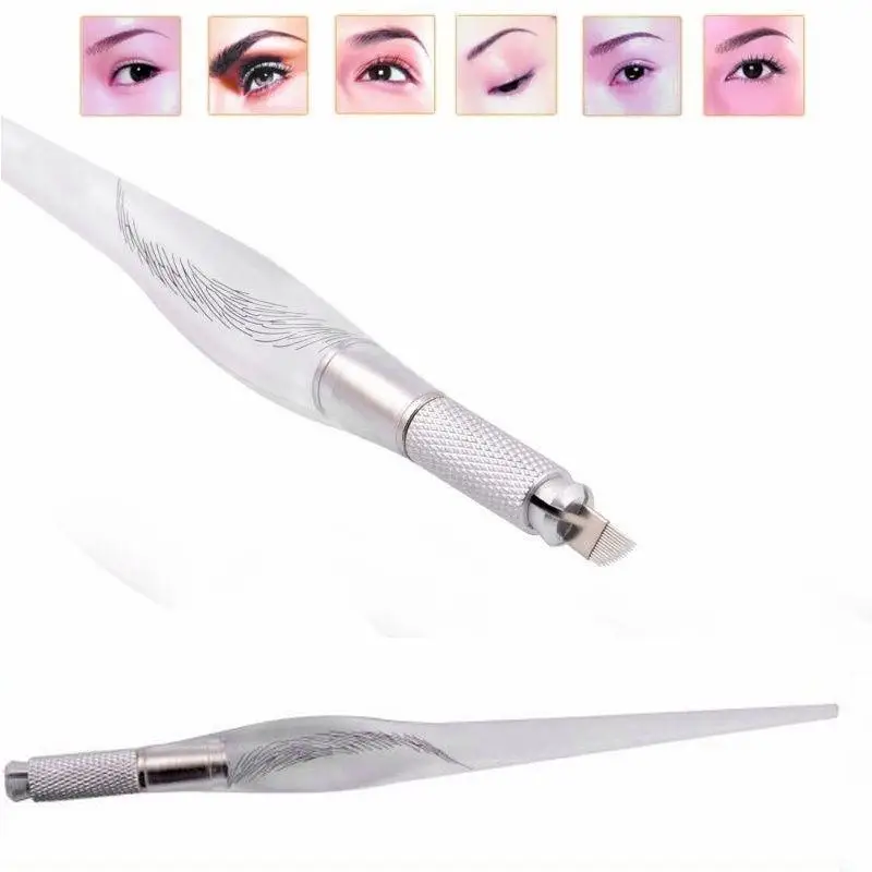 Eyebrow Accessories Manual Tattoo Pen for Permanent Makeup Microblading Needle Eyebrow Embroidery Tool Tattoo Studio Use