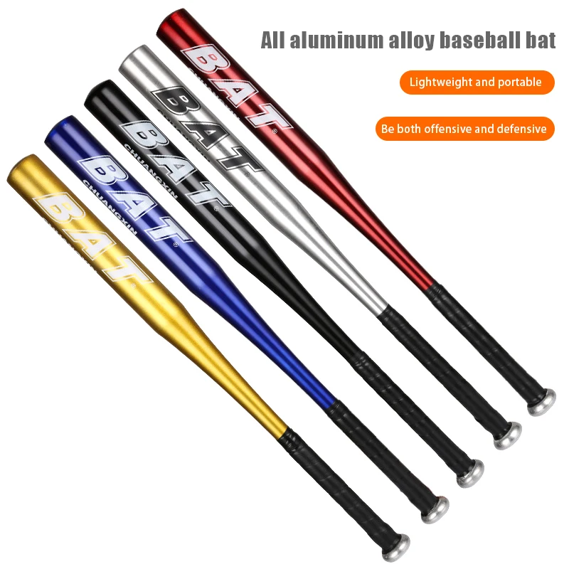 Aluminum Alloy Baseball Bat Baton For Children Adults Multiple Colors Sport Supplies