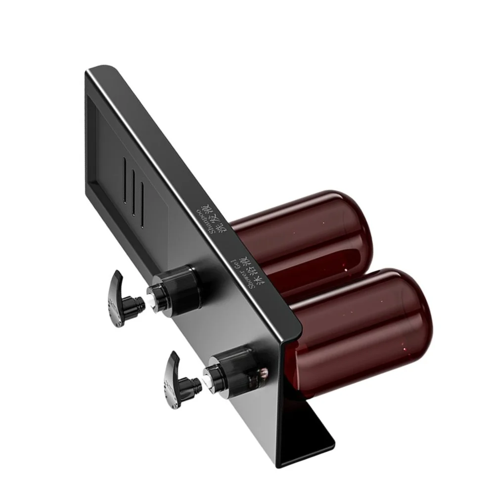 3 Unit Wall Mounted Soap Set 300 mL Capacity Each for Shampoo Conditioner and Body Wash Stainless Steel PET Build