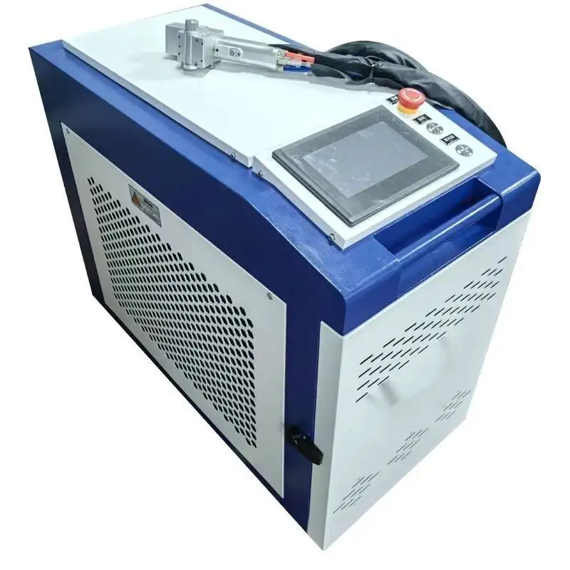 Industrial Pulse Mold Rust Paint Oil Stain Removal Oxidation Layer Handheld Laser Cleaning Machine