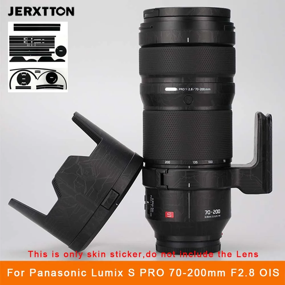 

Anti-Scratch Camera Lens Sticker Coat Wrap Protective Film Protector Skin Cover for Panasonic Lumix S PRO 70-200mm F2.8 OIS