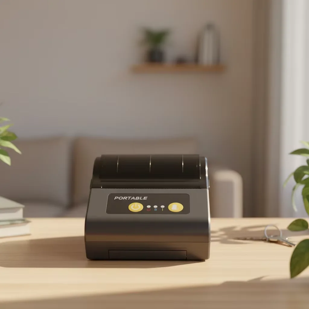 

3inch Thermal Receipt Mobile Printer 80mm Portable Bluetooth Wireless Printer for Android IOS