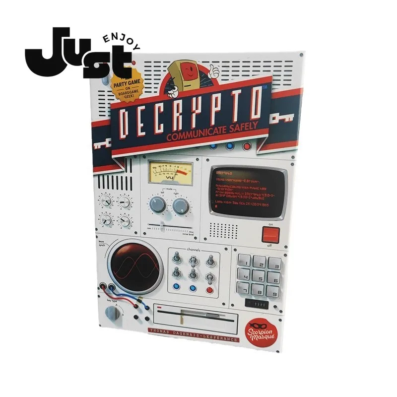 Decrypto Communicate Safely Party Game 3 to 8 Players Board Game Fast-paced and Strategic Card Game juegos de mesa