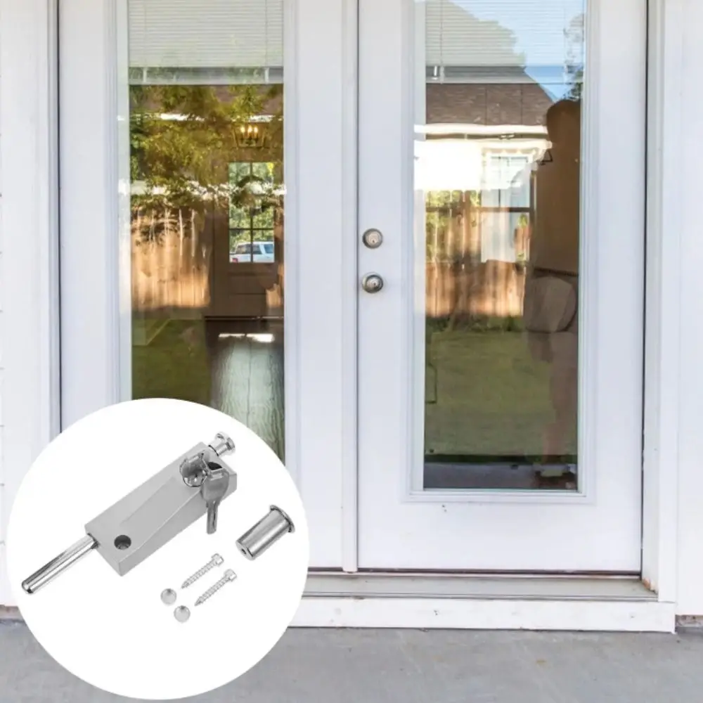 

Aluminum Alloy Framed Door Lock Anti-Theft Double Door Lock Floor Bounce Door Lock Revolving Lock Glass Door Lock Wooden Door