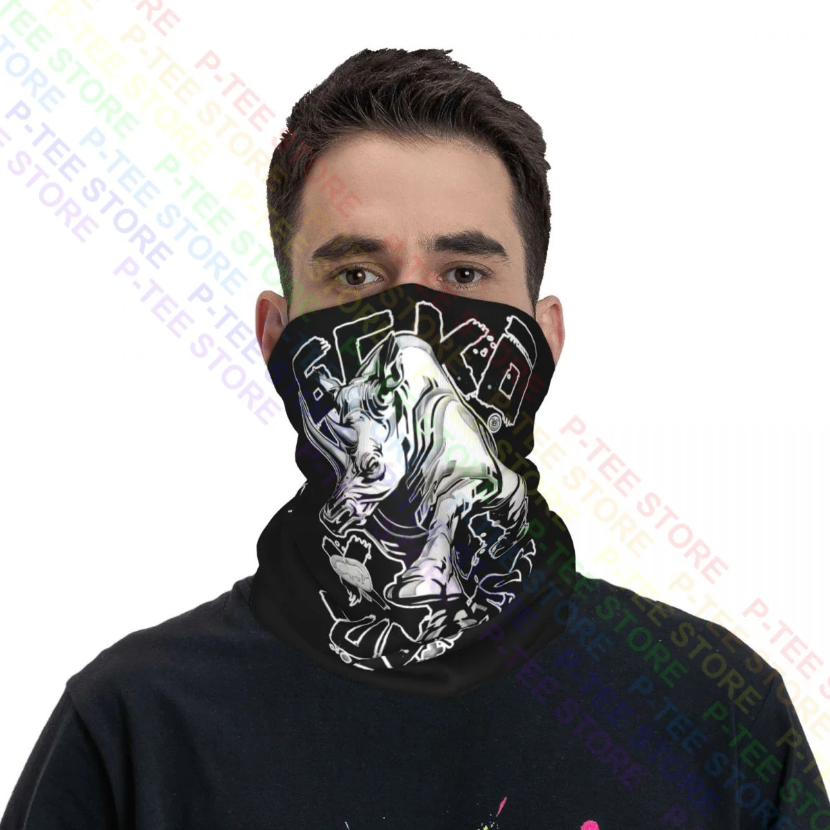 Ecko_Unltd. Neck Gaiter Bandana Scarf Face Mask Simple Fishing Breathable