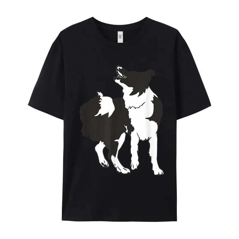 Printing T-Shirt Special Crewneck Border Collie Dog Breed T 100% Cotton Men Tops Tees Summer Short Sleeve T Shirts