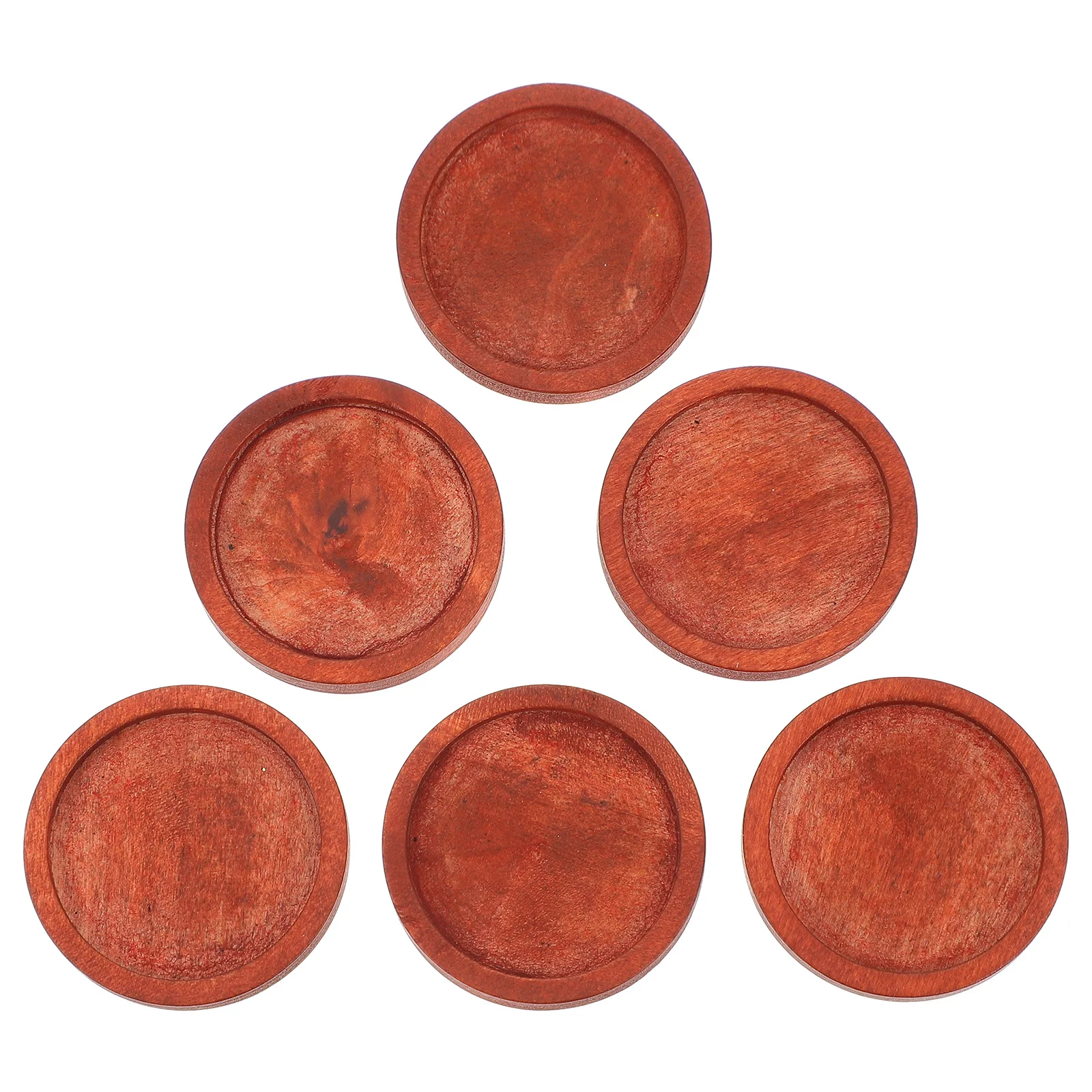 10 قطعة قاعدة خشبية لغطاء زجاجي منصة خشبية صغيرة حامل عرض ديكور زهرة أبدية ديكور المنزل الحرف المشهد الصغير