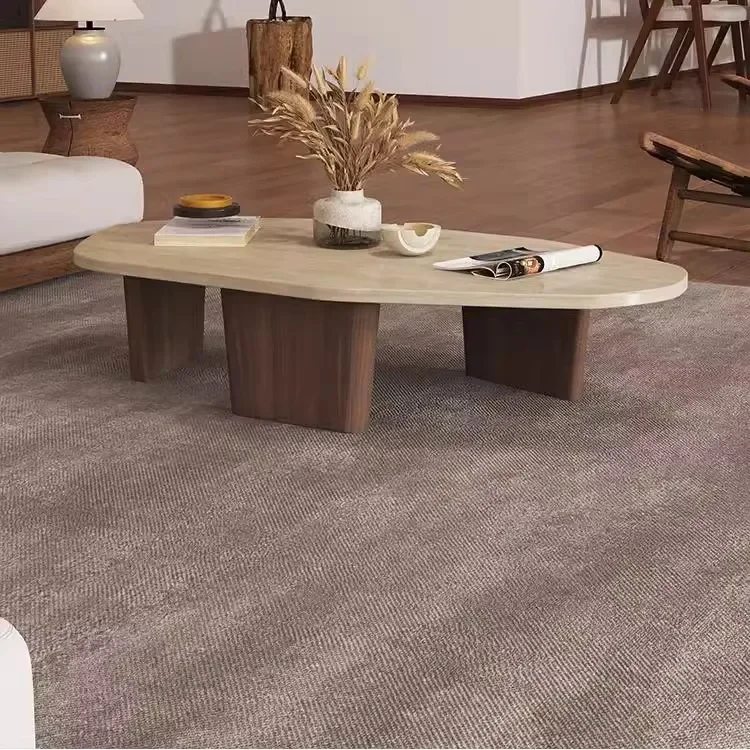 Tavolino tavolino piccolo appartamento moderno tavolino in noce creatività minimalista