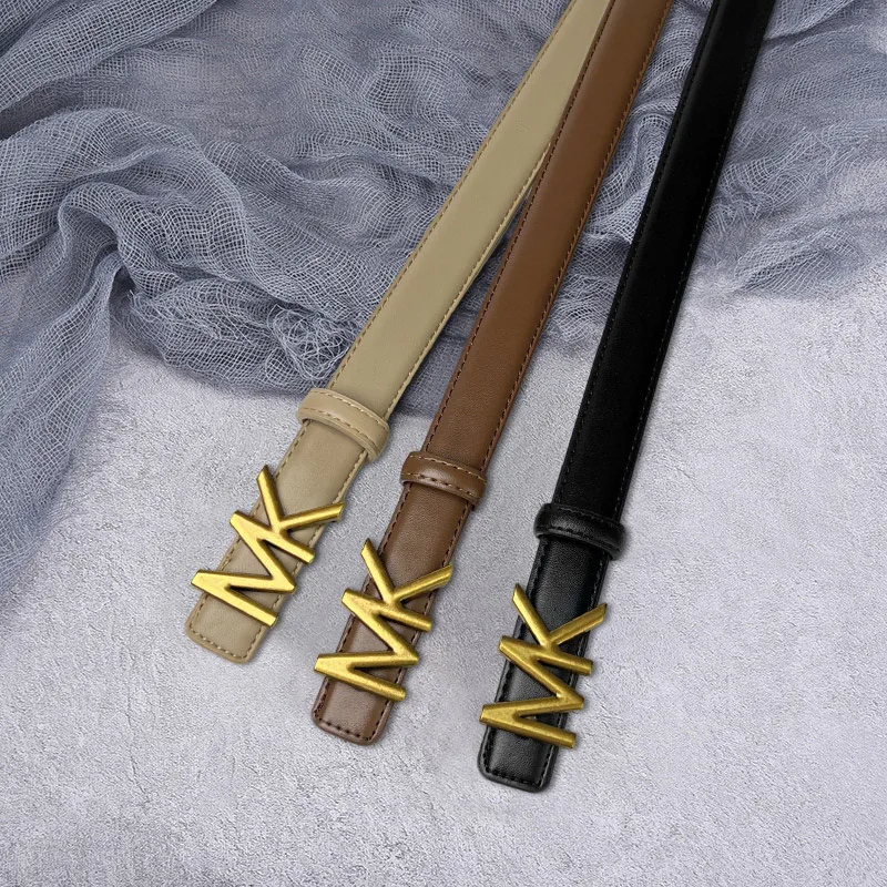 Fashionable Ladies Belt Simple High-End Minimalist Design Trendy Accessory in Multiple Colors