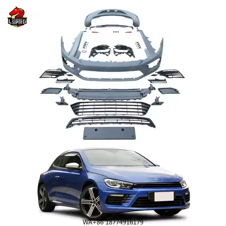 

2015 R Style for SCIROCCO Bodykit New Condition Car Bumpers in Plastic Material