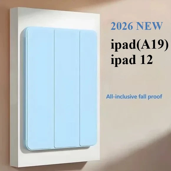 

Мягкий силиконовый чехол для планшетов iPad 2026 A19 12-го поколения, A16 11-го поколения, Air 8, 7, 13, 11 дюймов, M4, M3, Mini 7, A17 Pro 11, 13, Air 6, 5, 4, 10-го поколения, 10.9 дюймов, из полиуретана
