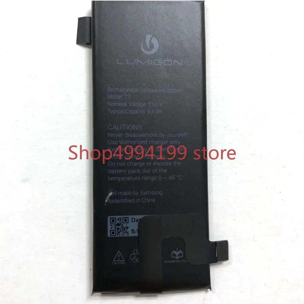 

3.84v 8.4wh Rechargeable phone battery For Lumigon t3 T3 Cell batterie