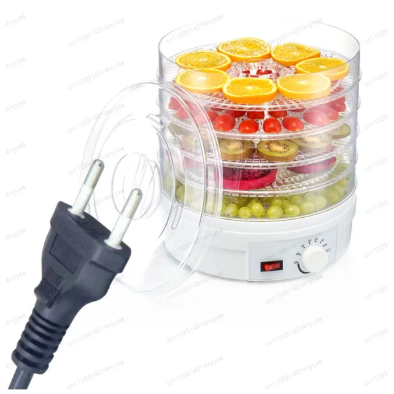 345W Electric Food Dehydrator - Mini High-Efficiency Fruit & Vegetable Dryer, for Home Meat Jerky, Pet Treats & Snacks Making