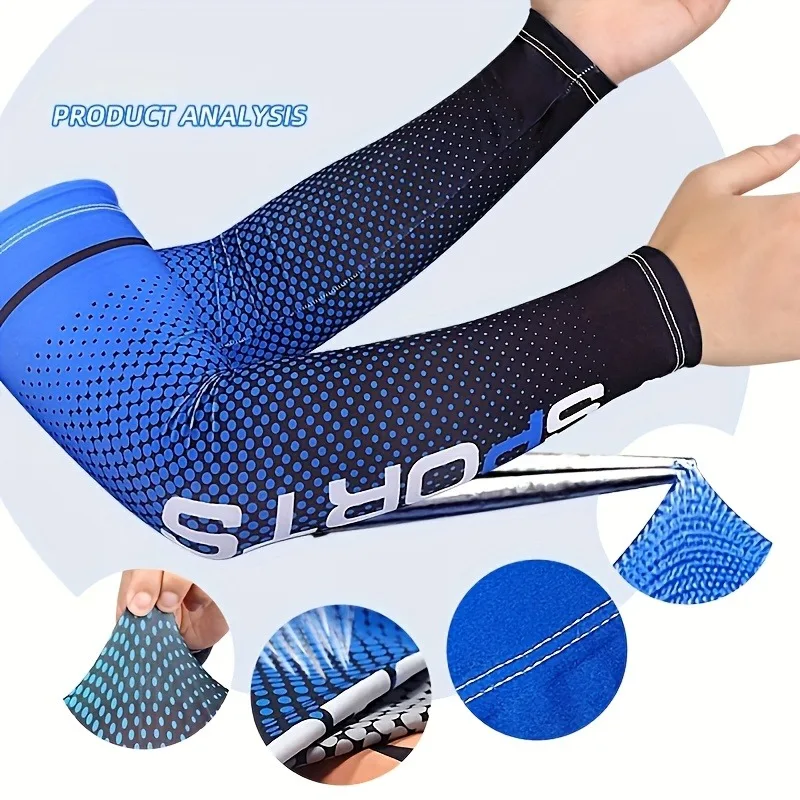 UV-beständiger Arm-Kühlärmel für Sport – Hält kühl und schützt beim Laufen, Angeln, Radfahren – Detail 6