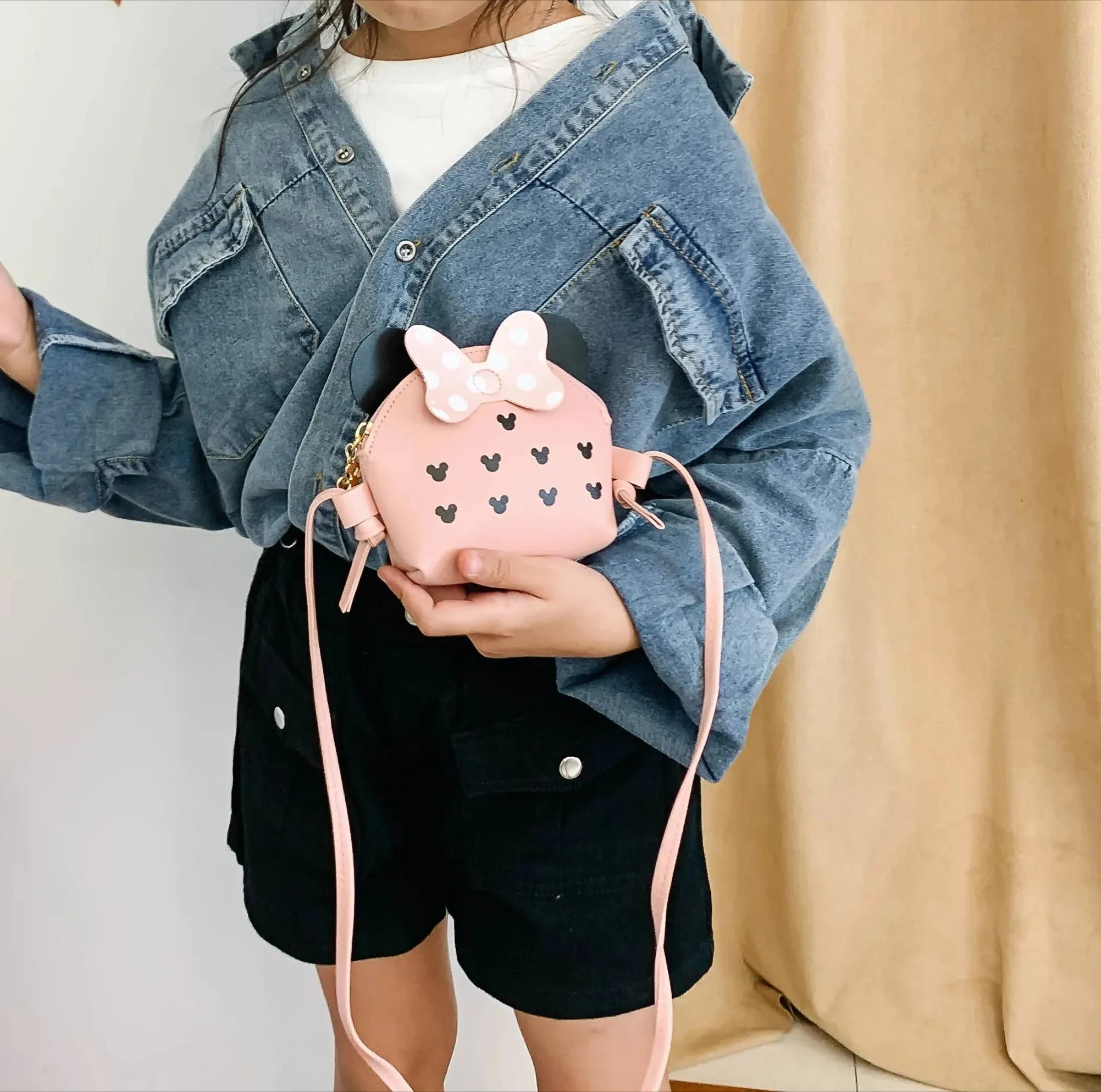 الجملة للأطفال عملة المحفظة كارتون جديد لطيف طفل الكتف رسول حقيبة فتاة صغيرة حقيبة صغيرة