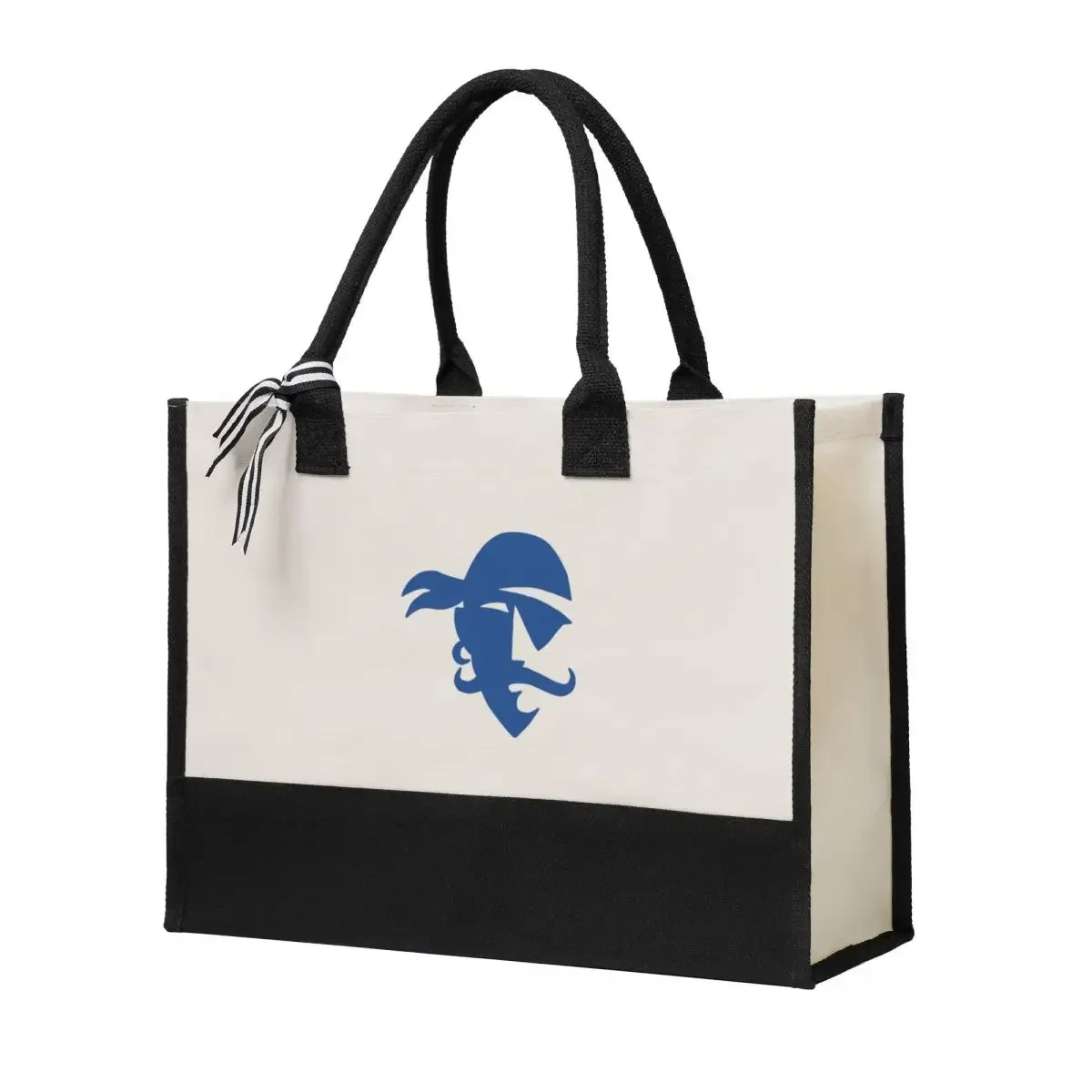 Canvas Gift Shopping Bag Seton Hall Pirates Canvas Large Capacity Bag Customizable Quality Gifts