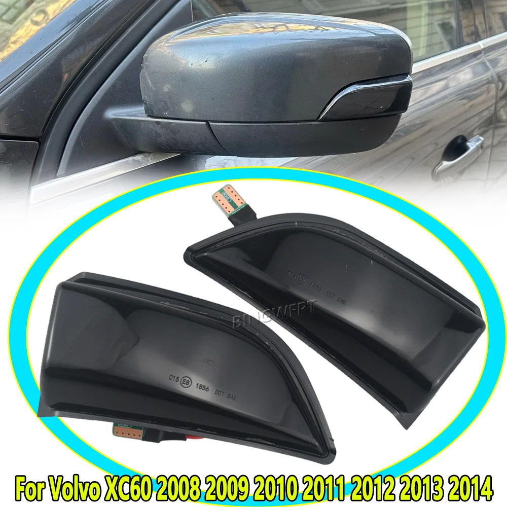 31217288 31217289 For Volvo XC60 2008 2009 2010 2011 2012-2014 Dynamic Rearview Mirror Indicator Parts LED Turn Signal Light