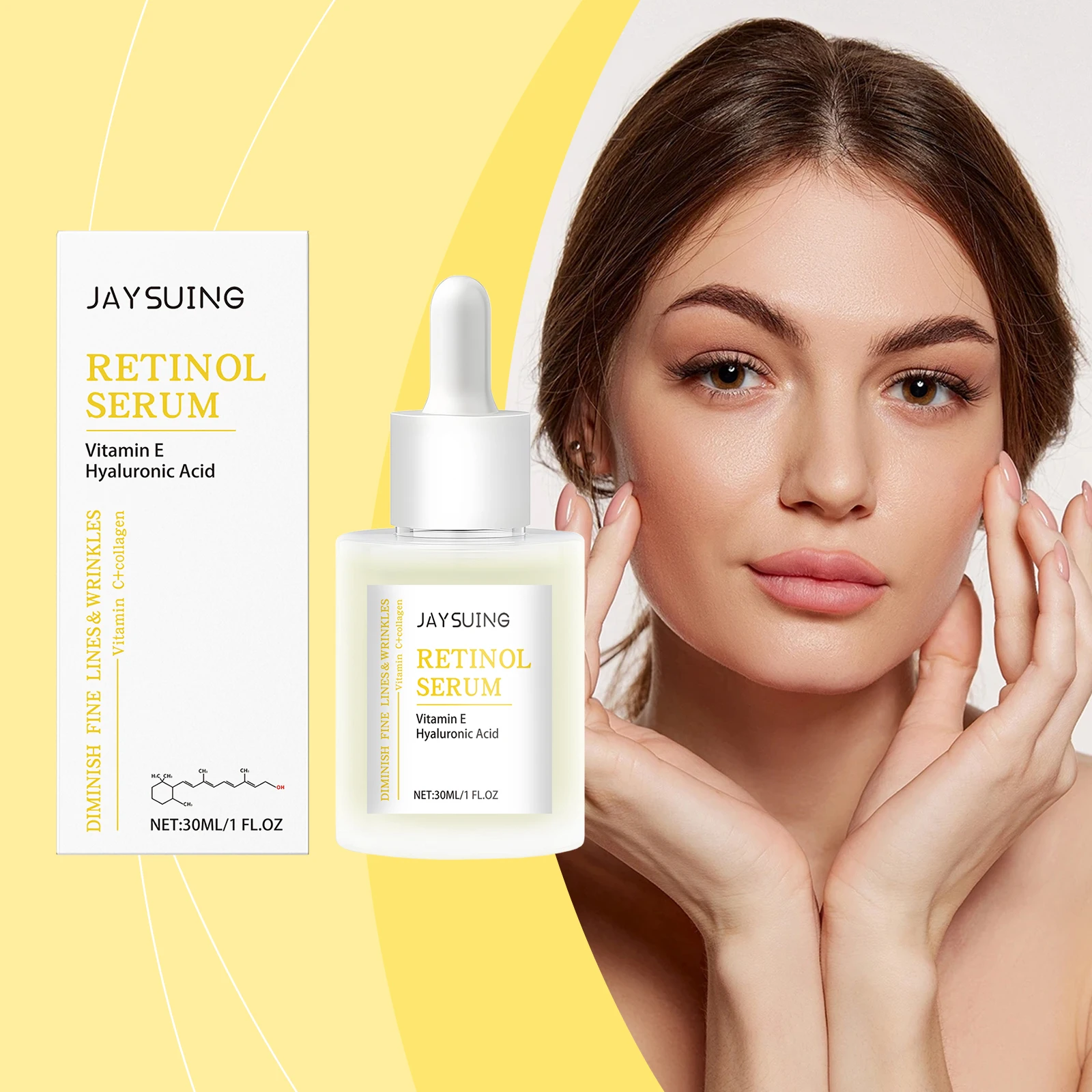 

Retinol Firming Serum For Moisturizing Eye Area, Reducing Fine Lines, Hydrating, Nourishing & Brightening Eye Essence