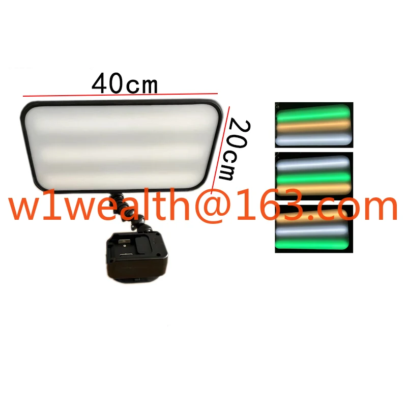 Automatic Adapter Cordless 18v  Battery Wireless Lamp With 9 Led Lamp Adjustable Car Repair Tools  Dent Lamp