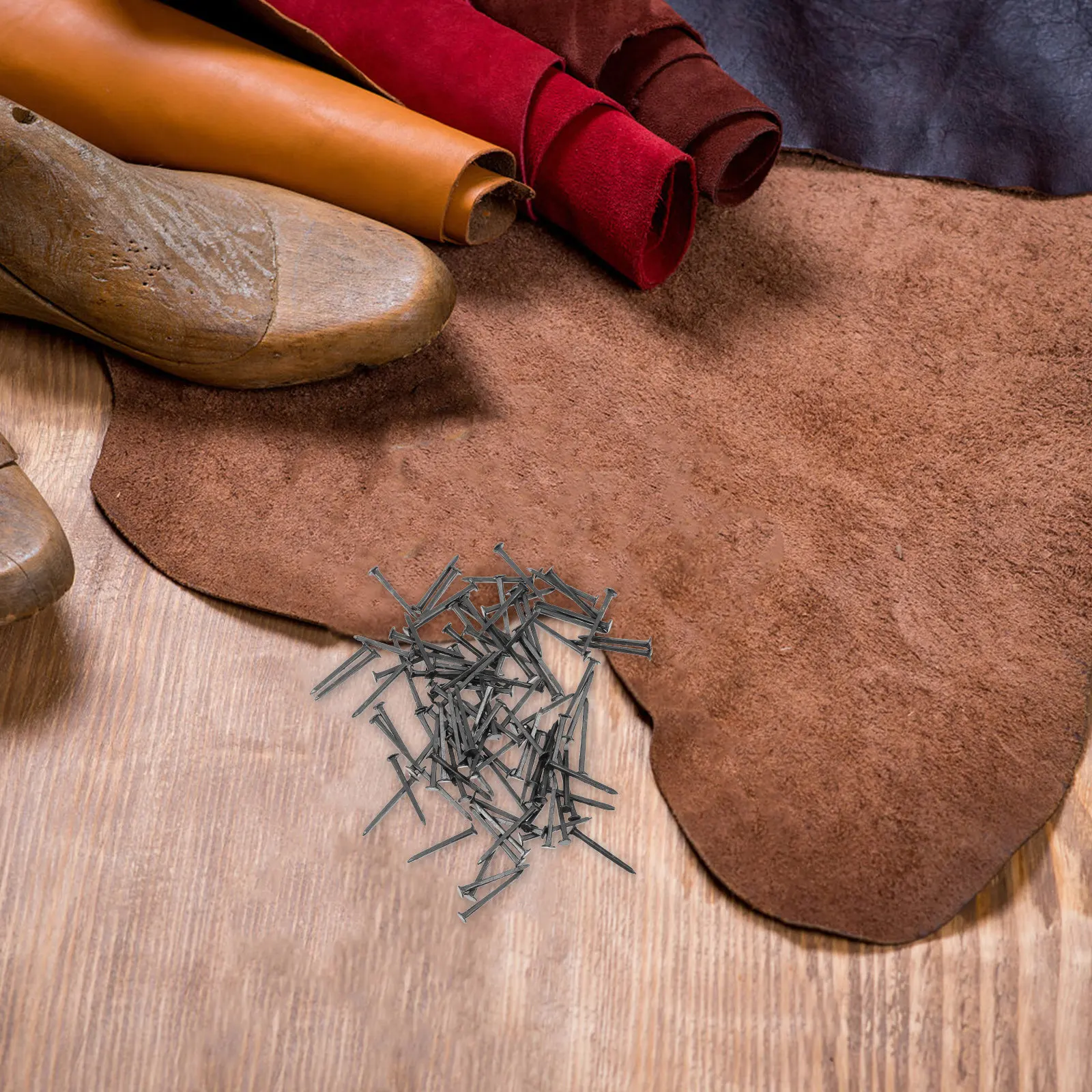 1 Bag Shoes Nails Iron Round Head Heavy Duty for Heels Repairing Replacement Boots Shoes Repair Tools Lightweight Wear