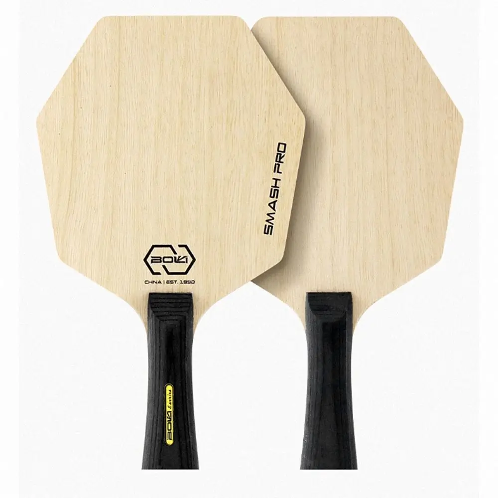 

New 5Ply Table Tennis Paddle Pure Wood Hexagon Table Tennis Racket High Quality Long Handle Table Tennis Bottom Plate