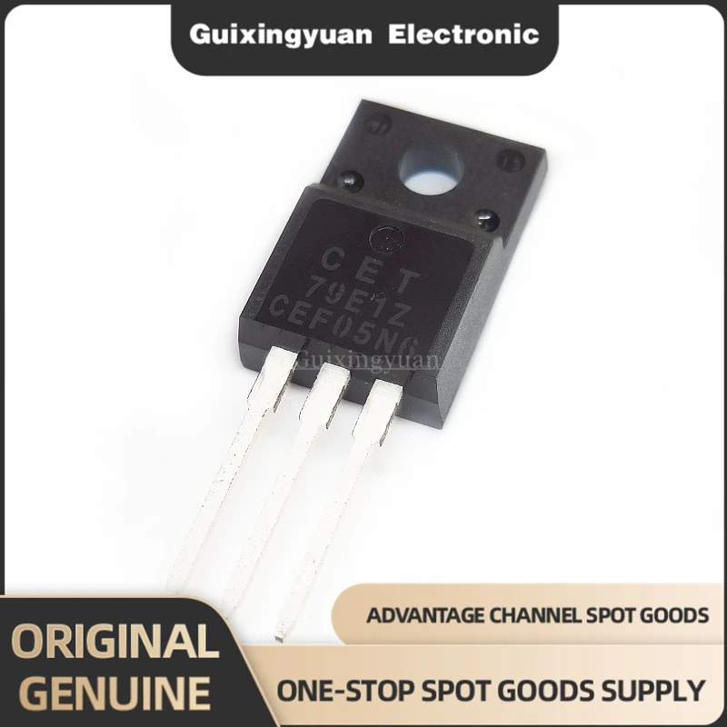 

[2PCS] 100% New CEF05N6 TO-220F Chip