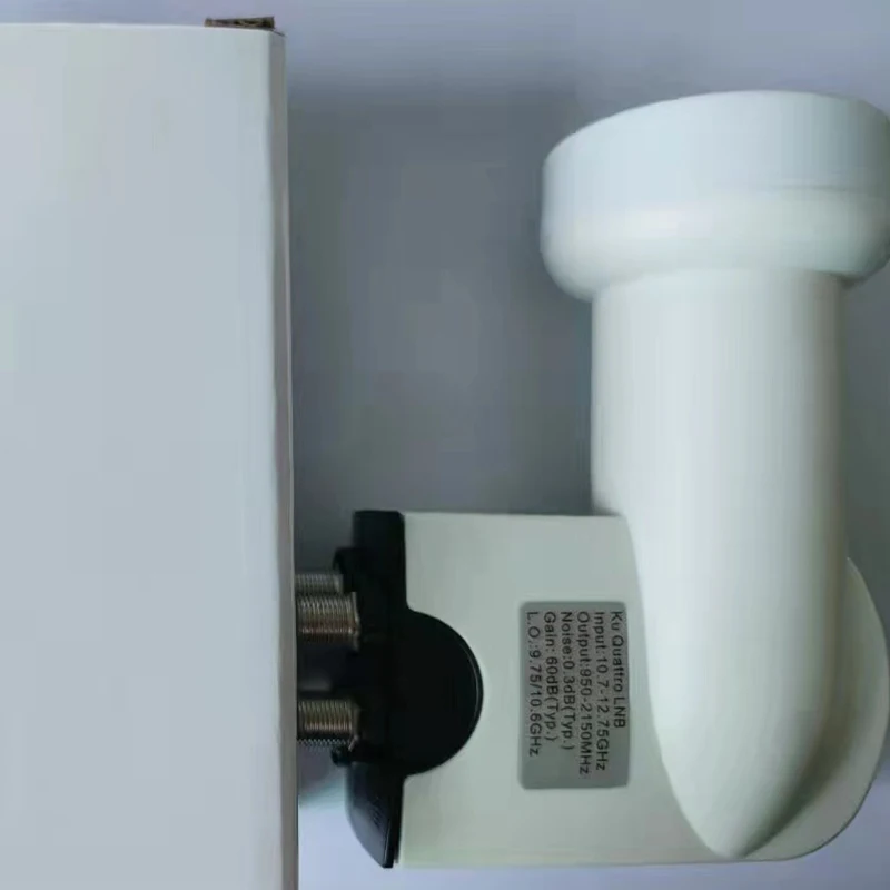 عالمي واحد LNB جهاز استقبال الأقمار الصناعية الرقمي ، كابل HD كامل ، L9.75 ، 10.6KU Ku 1 ، L9.75 ، LNBF ، جودة عالية
