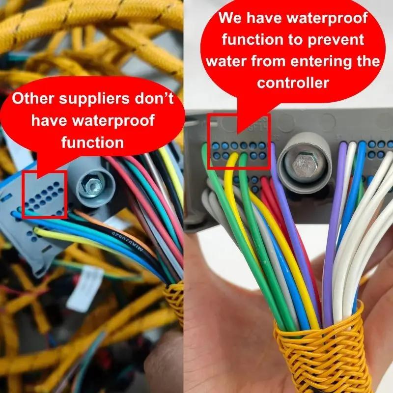 For CAT C6.4 Engine Wiring Harness 296-4617 520-7000 320D 323D For Caterpillar Parts Excavator Accessories Yokes Wiring Cable