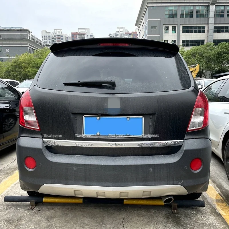 For Opel Antara Spoiler 2008 09 10 11 12 13 2014 ABS Plastic Unpainted Primer Trunk Wing Rear Roof Spoiler Car Styling