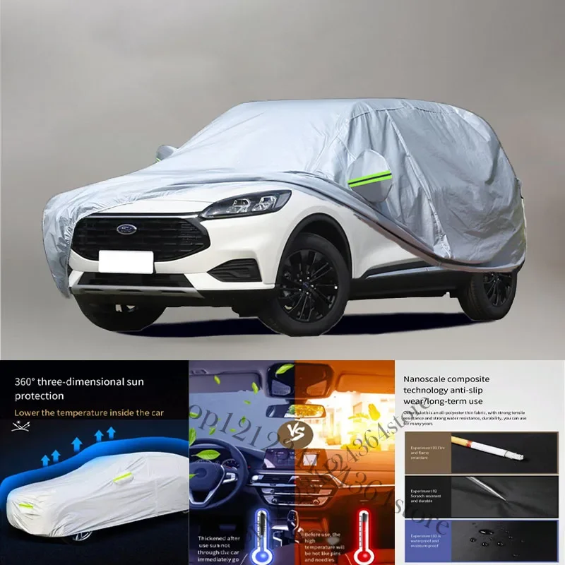 

For Ford Escape fit Outdoor Protection Full Car Covers Snow Cover Sunshade Waterproof Dustproof Exterior Car cover protection