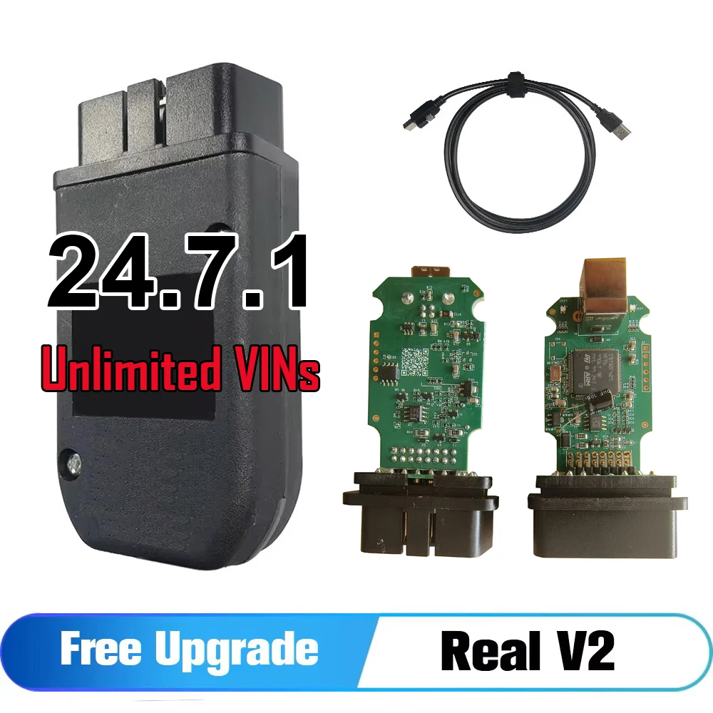 Latest Hex V2 VAGCOM Diagnostic STM32F429 Update Unlimit VINS  Hardware For  HEX-V2 Software HEX Usb Interface For VCDS Software