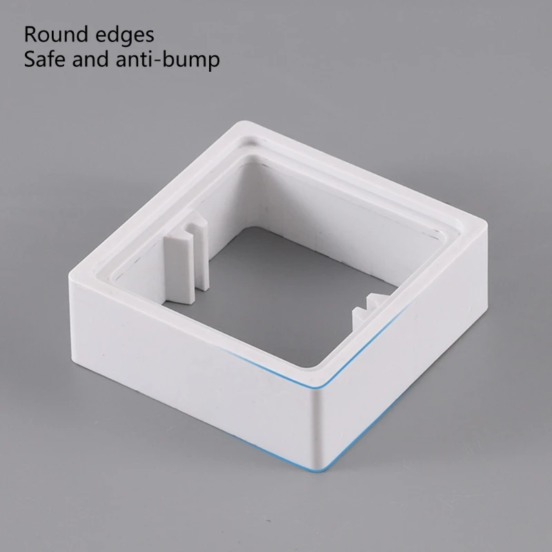 Single Gang Socket Spacer 20mm Light Switches Spacer for Back Box Height Extension