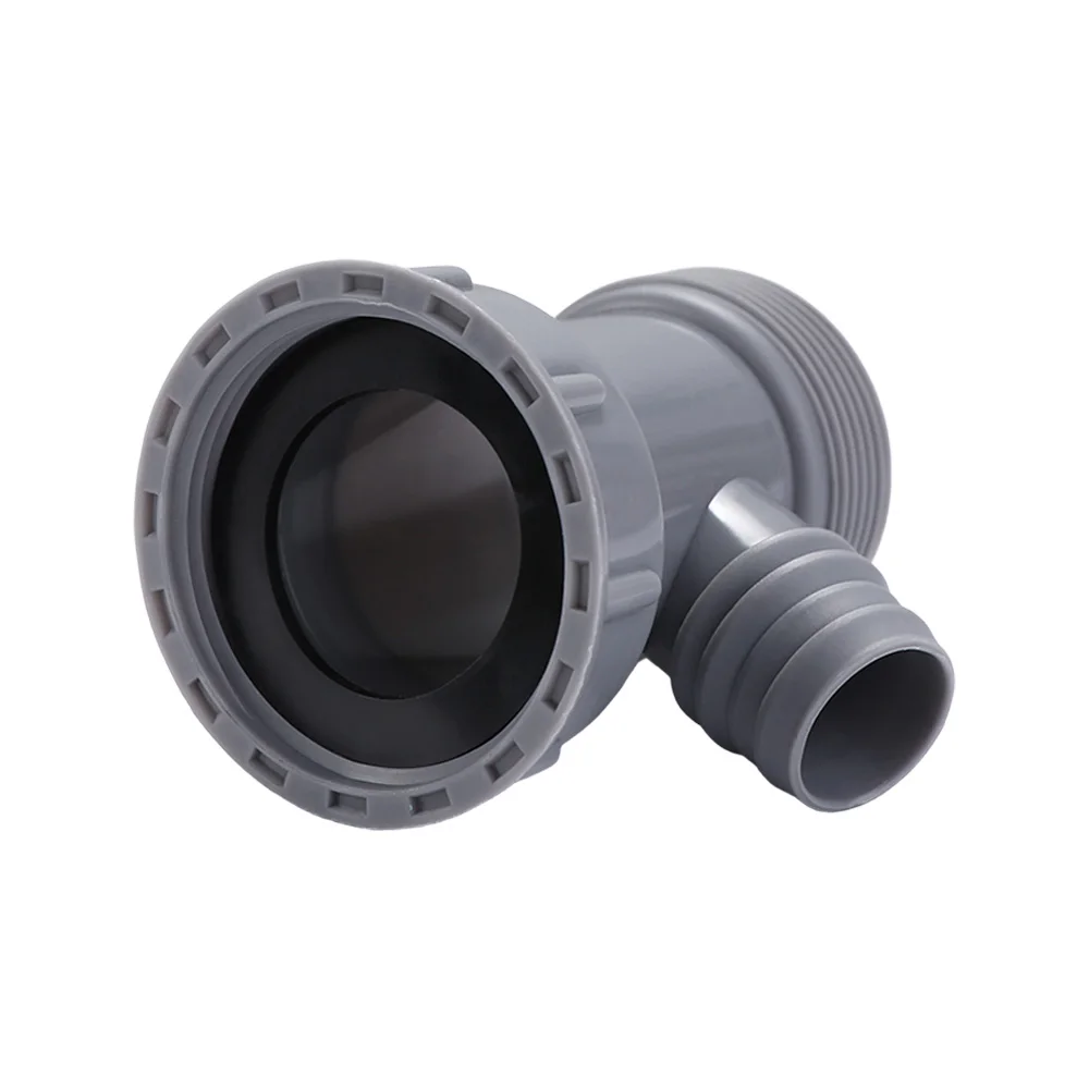 Y-shaped Sink Drainpipe Adapter Durable ABS Sewer Branch Connector Convenient Simple Kitchen Drain Pipe Adapter Home