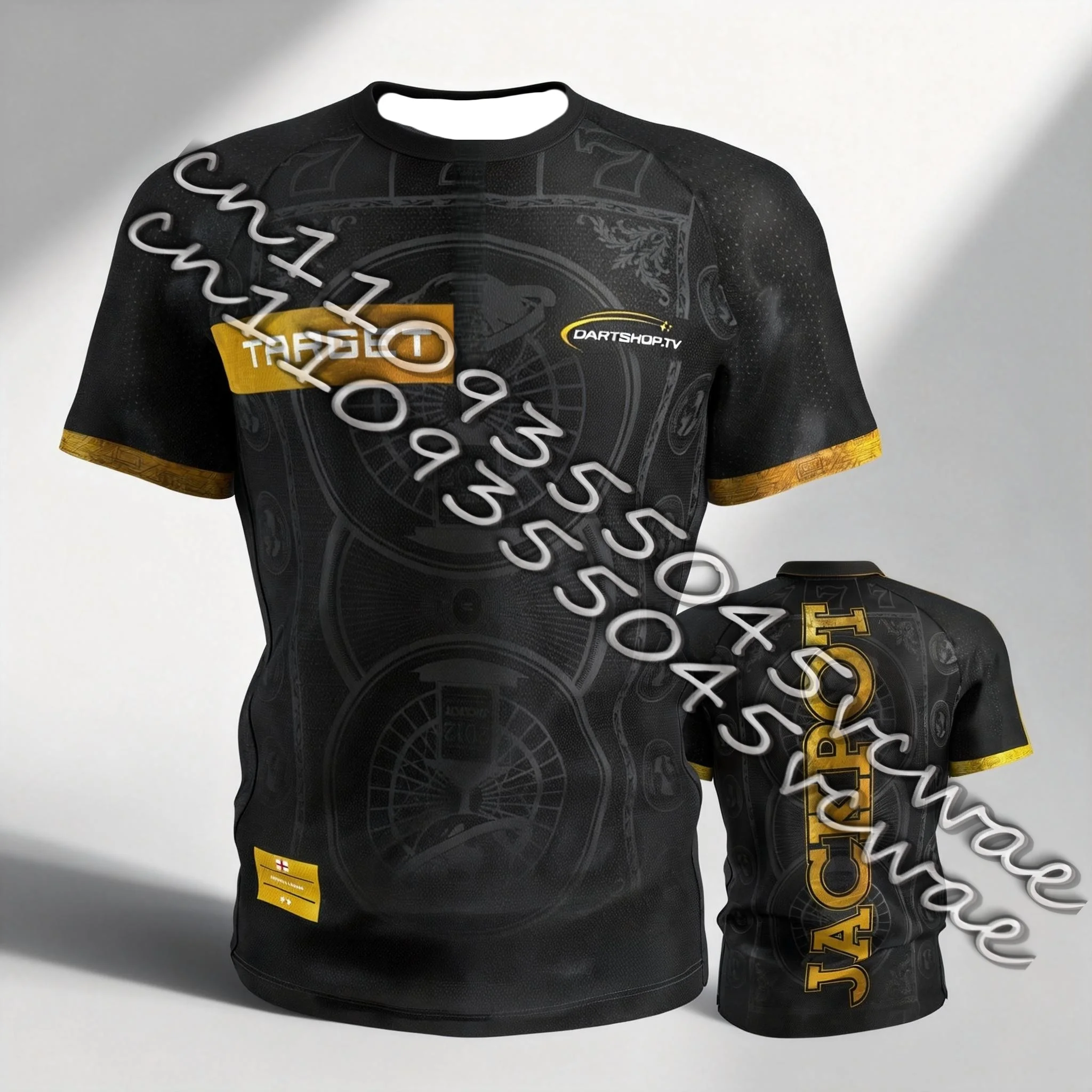 

MOTO 2026 New Hot Selling Dart Competition Team Uniforms Full Series Fans T-shirt Summer Adult and Children's Top