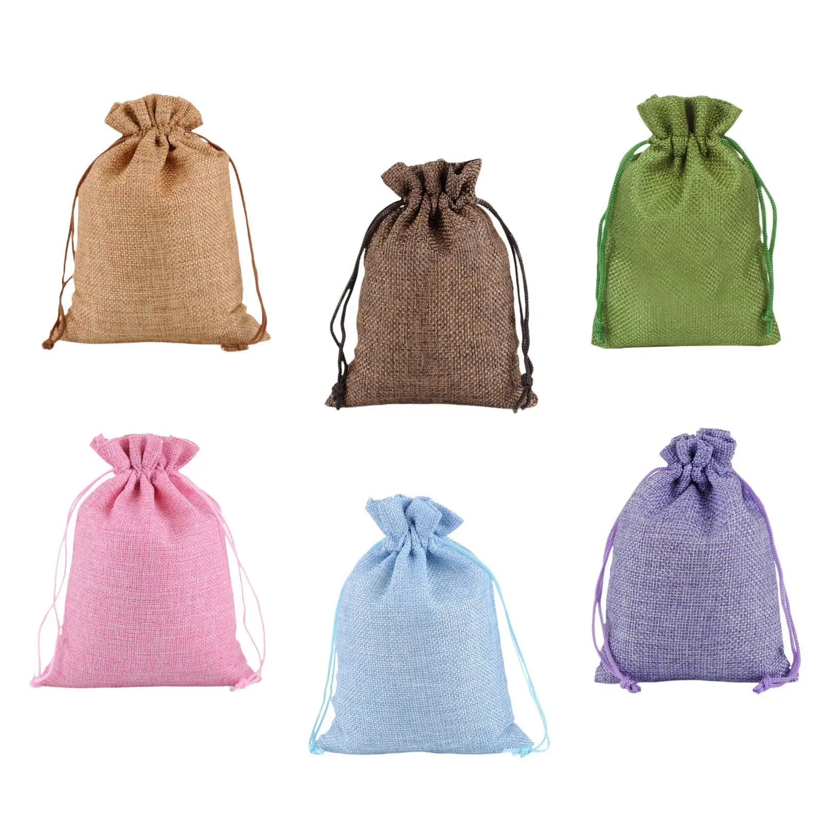Sacchetti regalo da 50 pezzi con sacchetto per dolcetti con coulisse per generi alimentari, compleanni, Natale