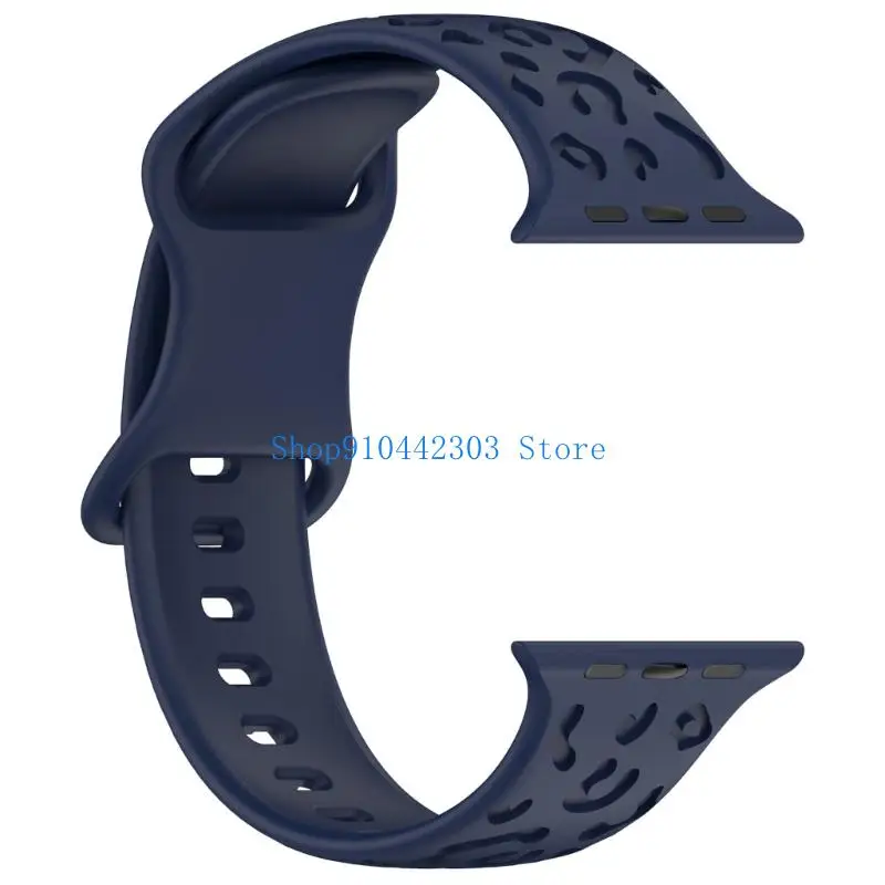 

L4MD ремешок для часов дышащий силиконовый ремень сменный гибкий ремешок устойчивый к поту