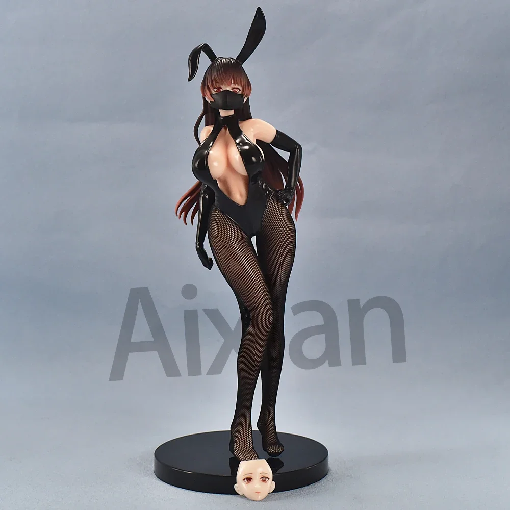 Aixlan BearPanda Figure Sexy Bunny Girl Chasing Eyes 23cm PVC Action Figure Amine Birthday Gift Collectible Figurine