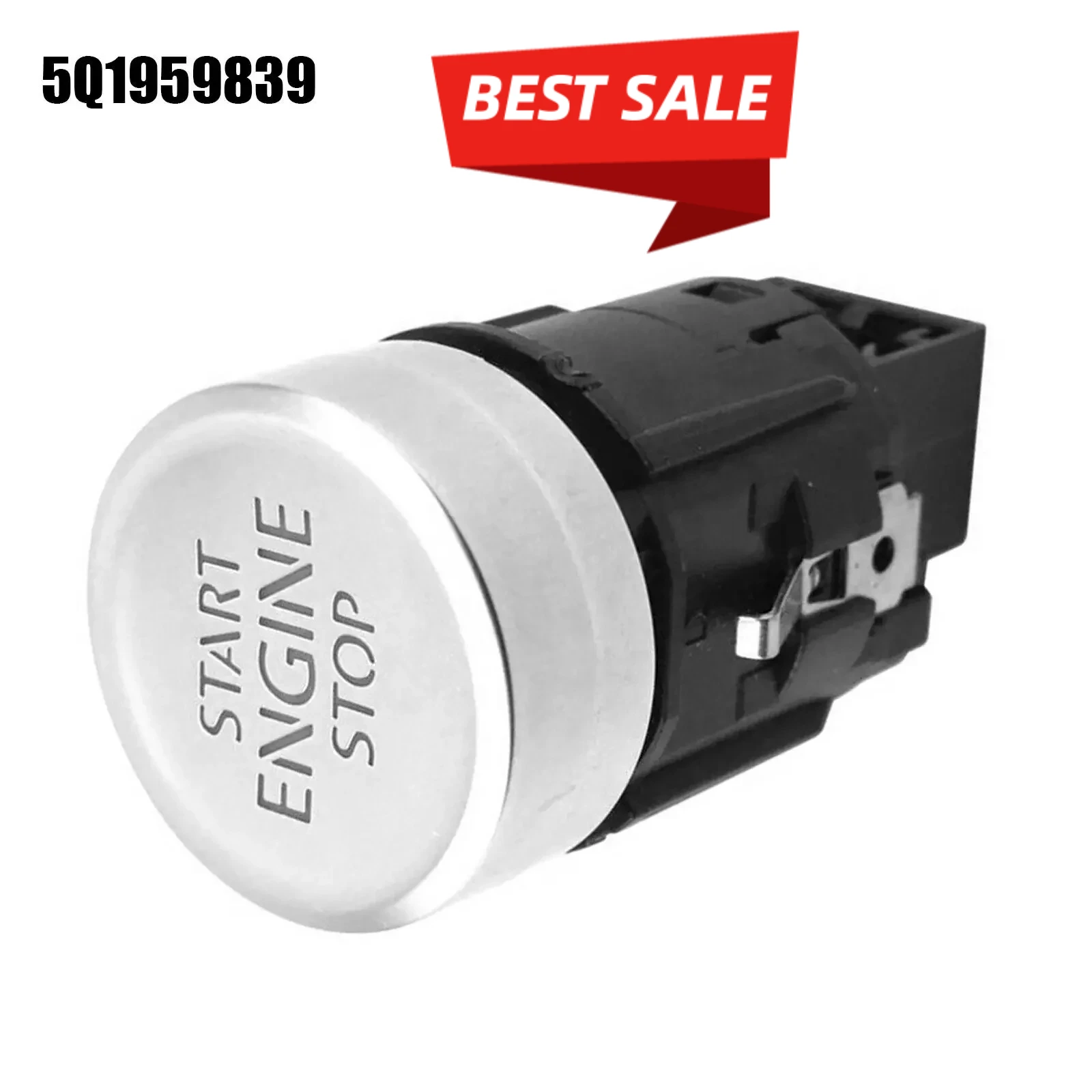 

Кнопка запуска/остановки двигателя (старт-стоп) для VW Golf 7 MK7 VII, OEM, замена, артикул 5GG 959 839 (5GG959839)