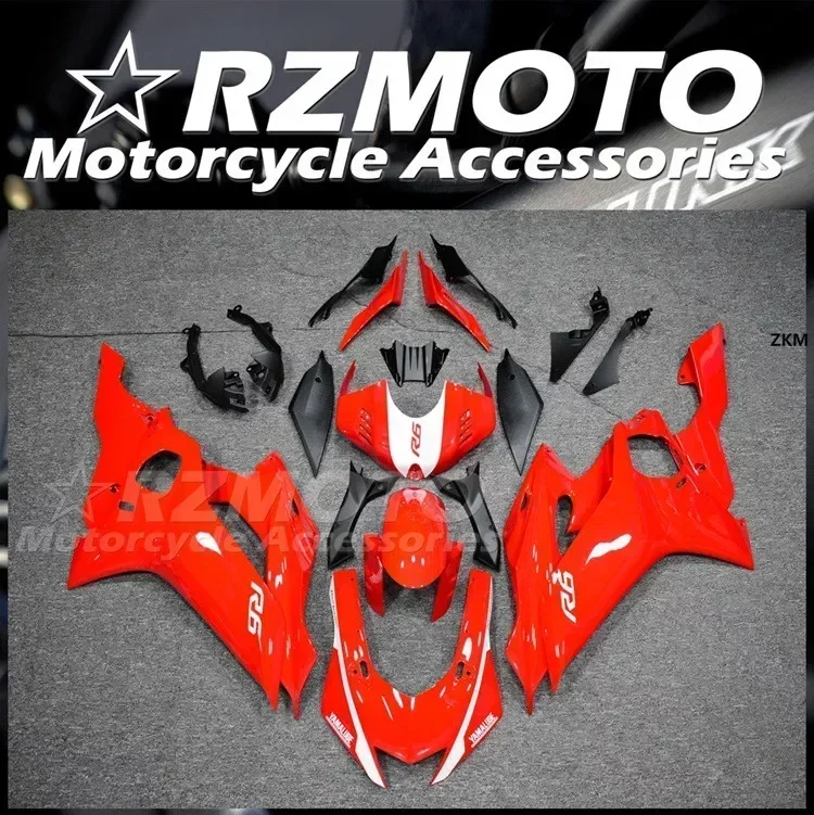 

4Gifts New ABS Motorcycle Fairings Kit Fit For YAMAHA YZF R6 2017 2018 2019 2020 2021 2022 2023 Bodywork Set Red White