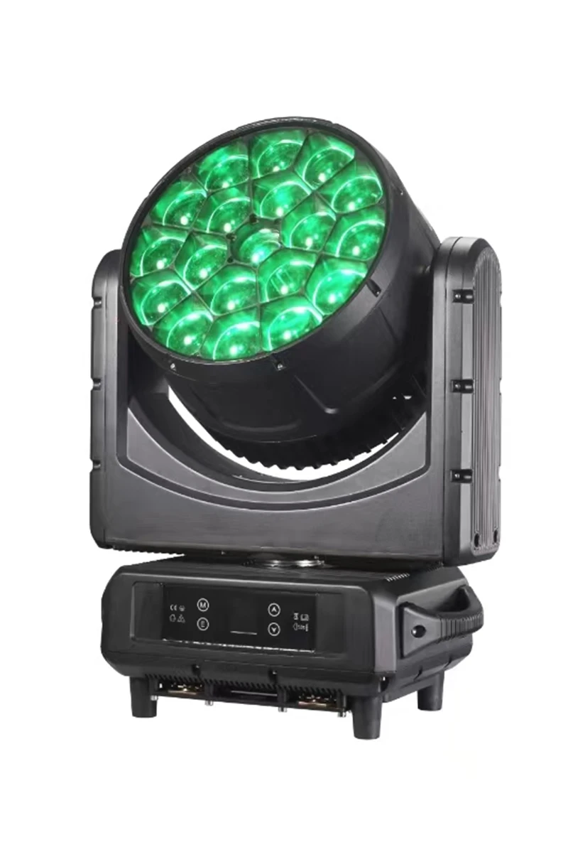 4pcs Outdoor Waterproof DMX Lyre Beam Wash Zoom Big Eye IP65 19*40 RGBW LED Moving Head light IP65