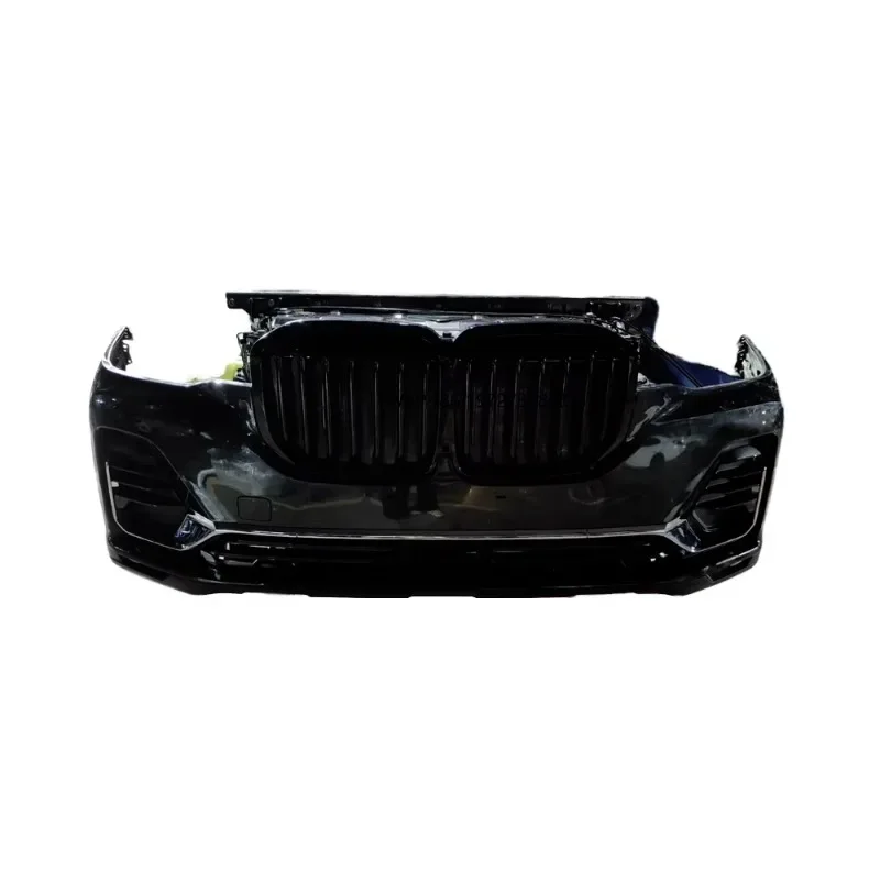 For X7 G07 Original Front Nose Assembly Front Bumper Grille Headlight Fog Lamp Water tank Frame Condenser Anticollision Beam