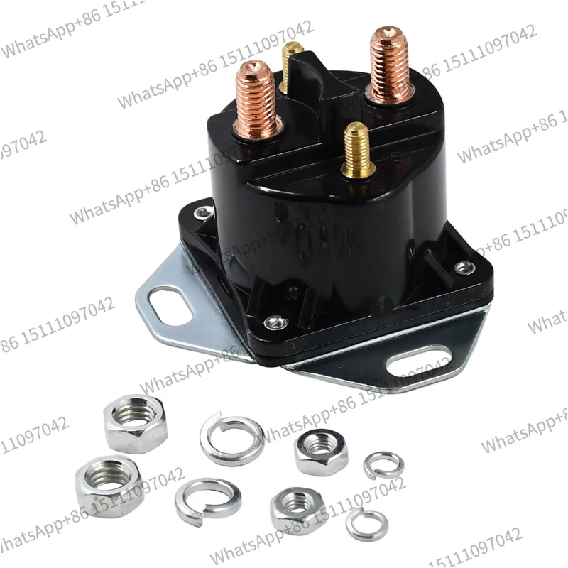 12V Starter Solenoid Relay AM53945 Compatible with John Deere Combine 9610 CTS CTS II 3300 4400 4420 6600 Construction