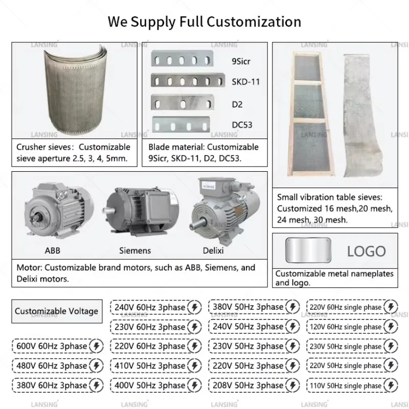 Home Use Copper Rice Machine Mini Copper Wire Granulator Machine 40kg/h Waste Cable Granulator Wire Recycling Machine