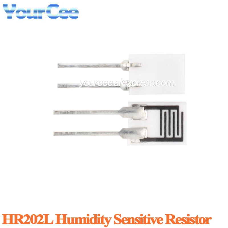 20pcs/1pc HR31 HR31D HR202 HR202L HJ3180B HDS10 Hygrometer Humidity Sensor Sensitive Resistor Element Humidity Module with Case