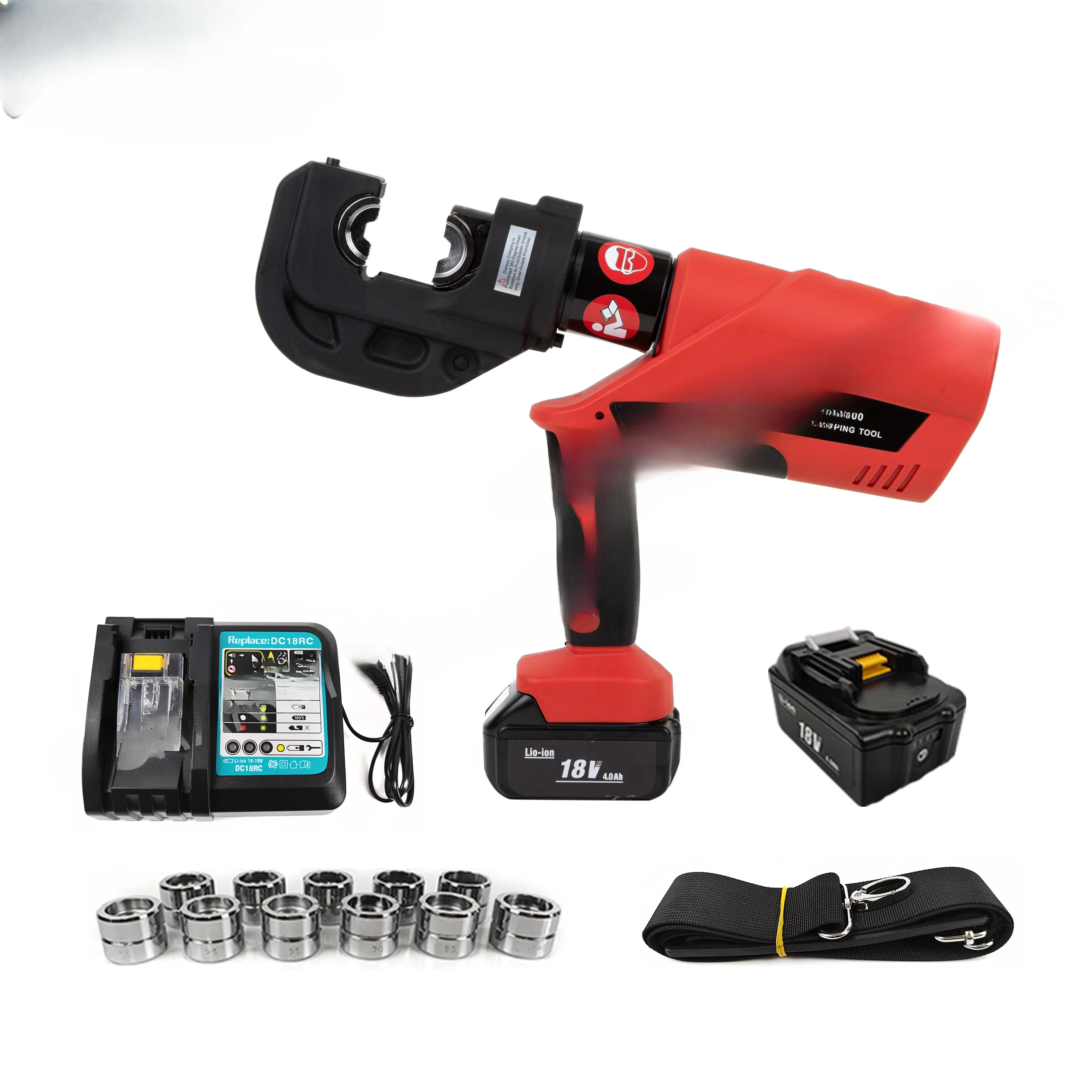 

EZ-400 16-400 sqmm battery powered hydraulic crimping tool crimper for Cu Al cable