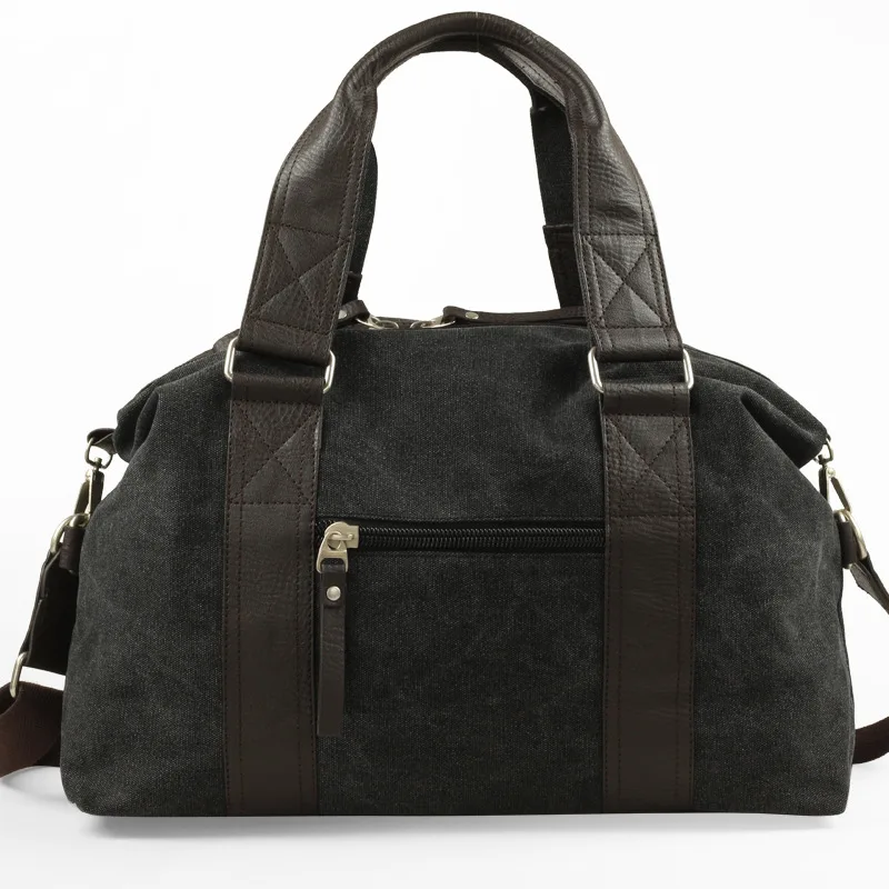 Borsa da viaggio in tela da uomo borsa a tracolla a tracolla per bagagli di grande capacità borsa sportiva coreana palestra Fitness Duffels borse da viaggio corte