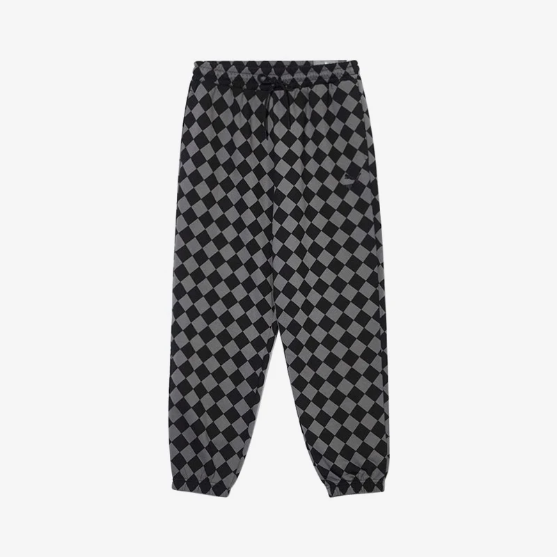 

Puma Genuine New Men's Checkerboard Cuff Elastic Ankle Sport Lace-up Trendy Long Pants 621902-51