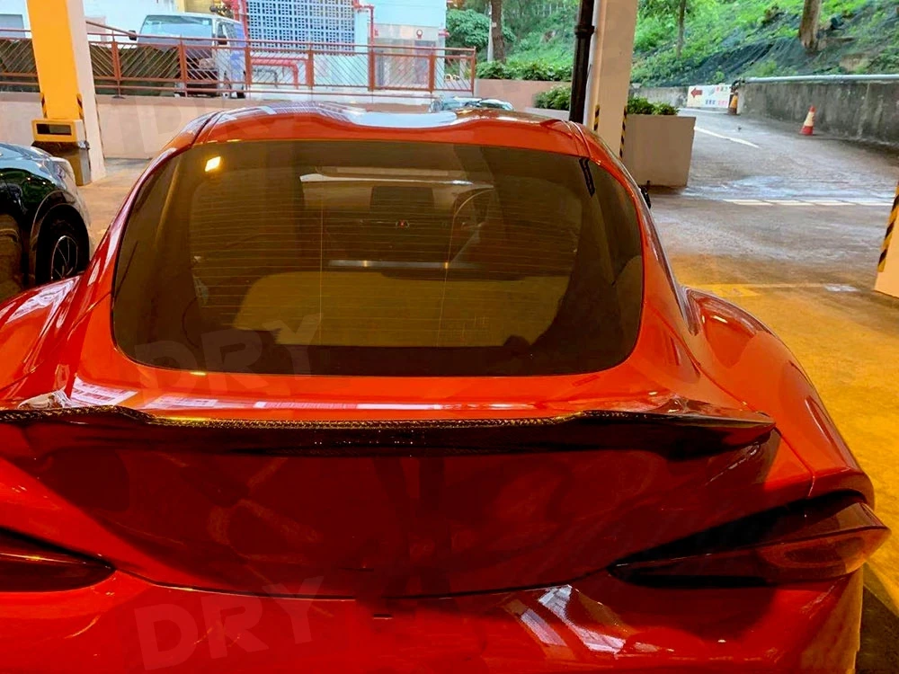 

Carbon Fiber Car Rear Trunk Lip Spoiler for Toyota Supra 2019 - 2020 FRP Car Styling Rear Wing Boot Lip Spoiler Body Kits