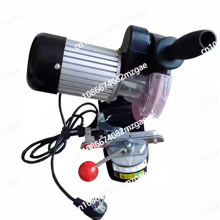 Portable Electric Chainsaw Sharpener, Professional Multi-Angle Automatic Chain Grinding Machine for Saw Blade Sharpening