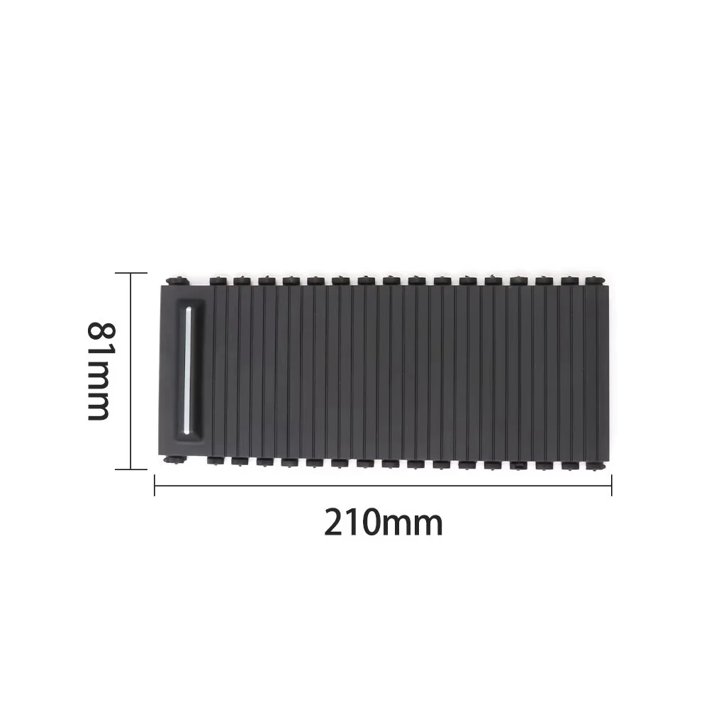 New Car Center Console Shutters Cup Holder Slide Roller Blind Cover For Hyundai Sonata 2011-2015